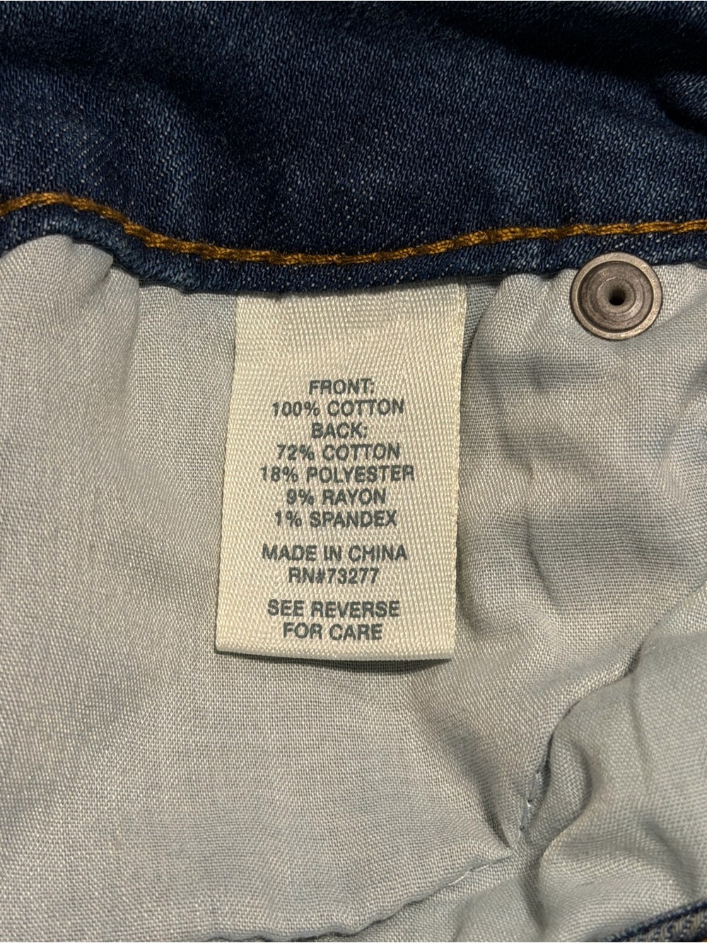Mudd Juniors (5) FLX Stretch Distressed Raw Hem Denim Mini Skirt Y2K - Picture 4 of 4
